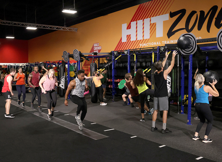 people in HIITZone