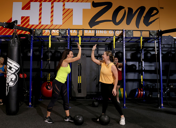 people in HIITzone