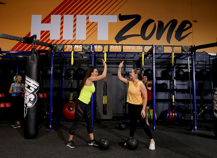 people in HIITZone
