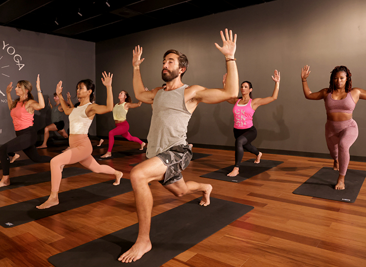 hot yoga class