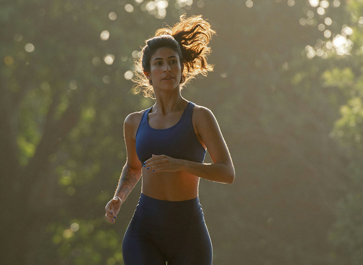 person running