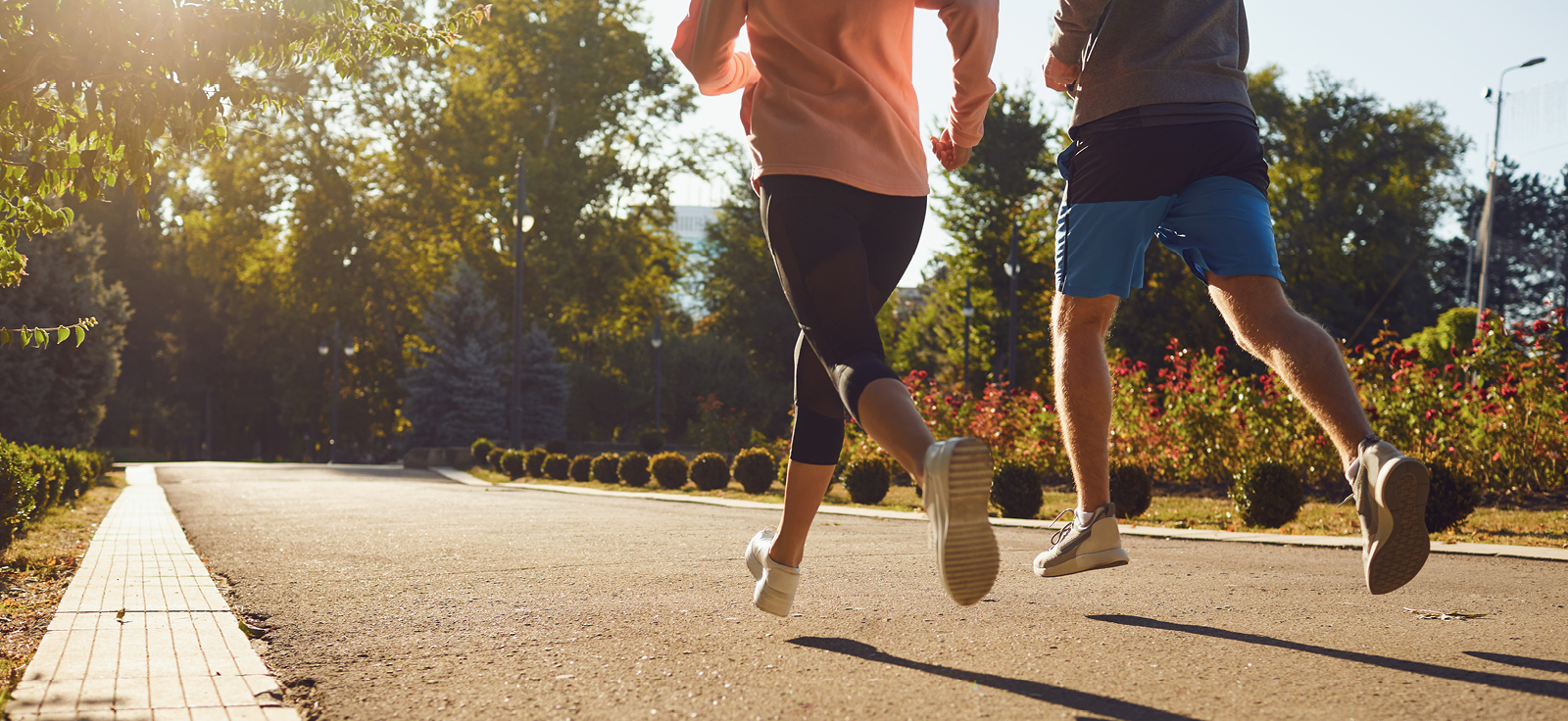 person going on a jog