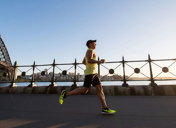 person jogging