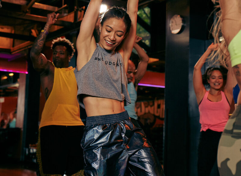 women in Dance class