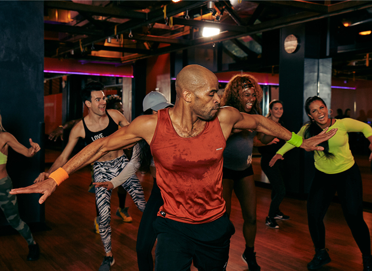 Group of people dancing