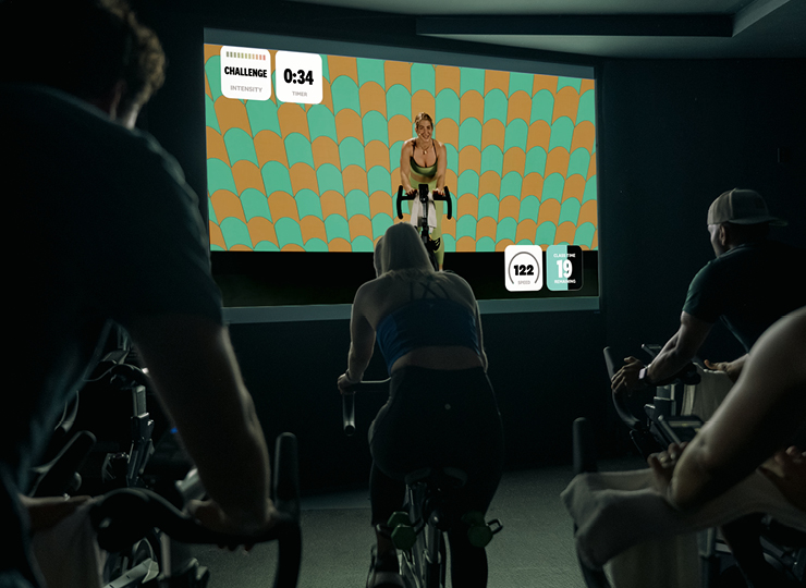 Live stream spin class