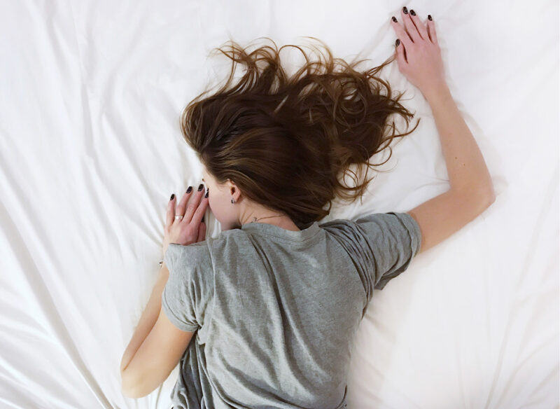 Woman sleeping