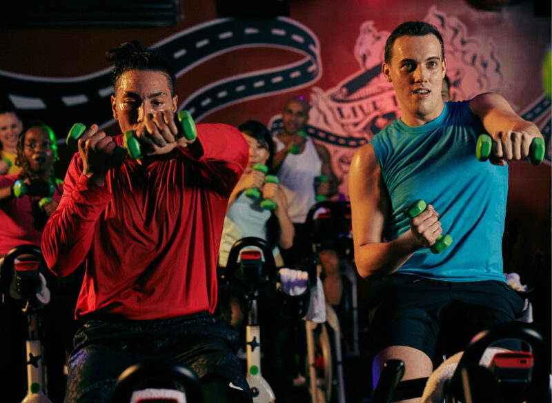 men in ride class