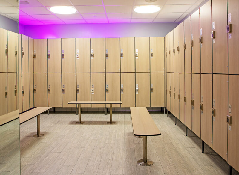 Locker rooms