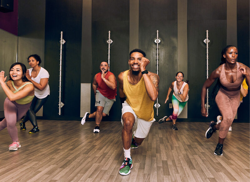 HIIT Group fitness class