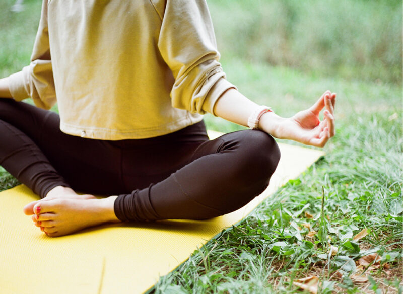 seated yoga