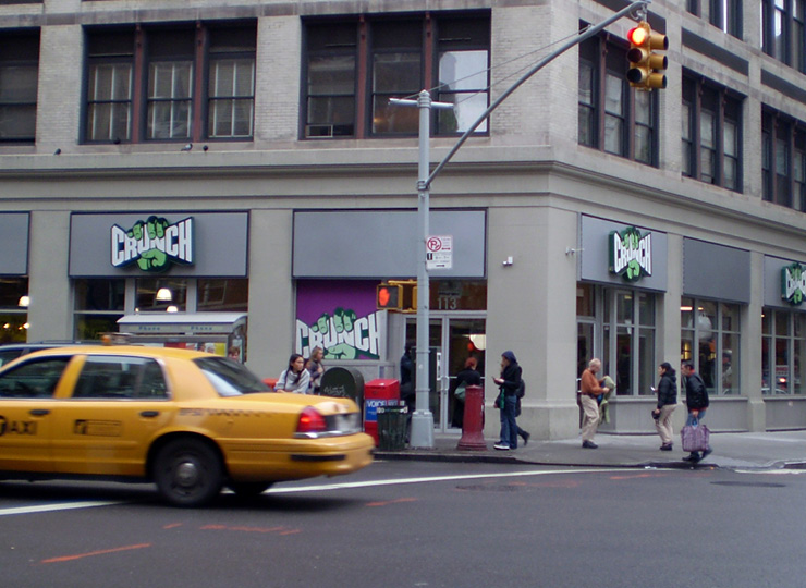 Crunch fitness in Manhattan